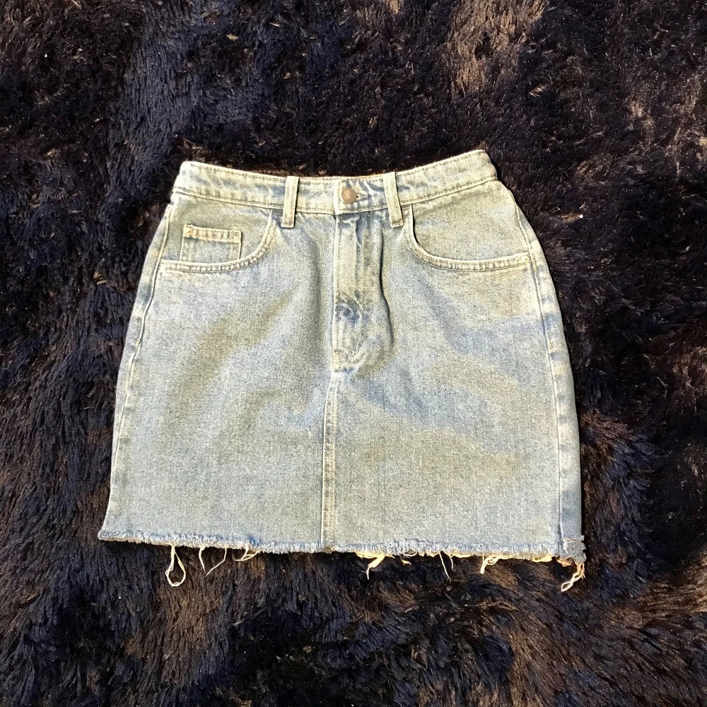 H&M jean skirt